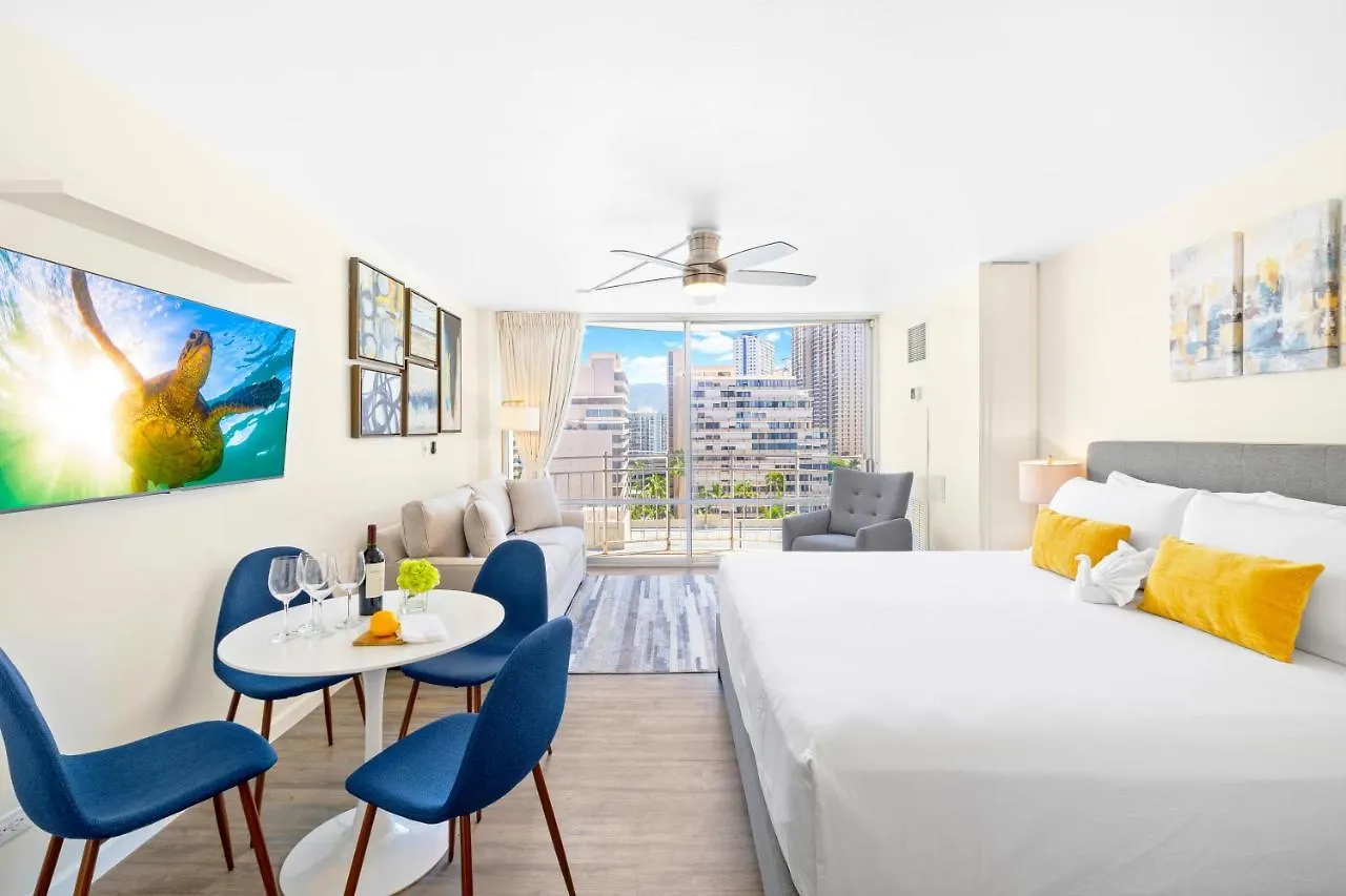 Apartment Newly Renovated Ilikai Marina Studio - Near Beach! Honolulu United States