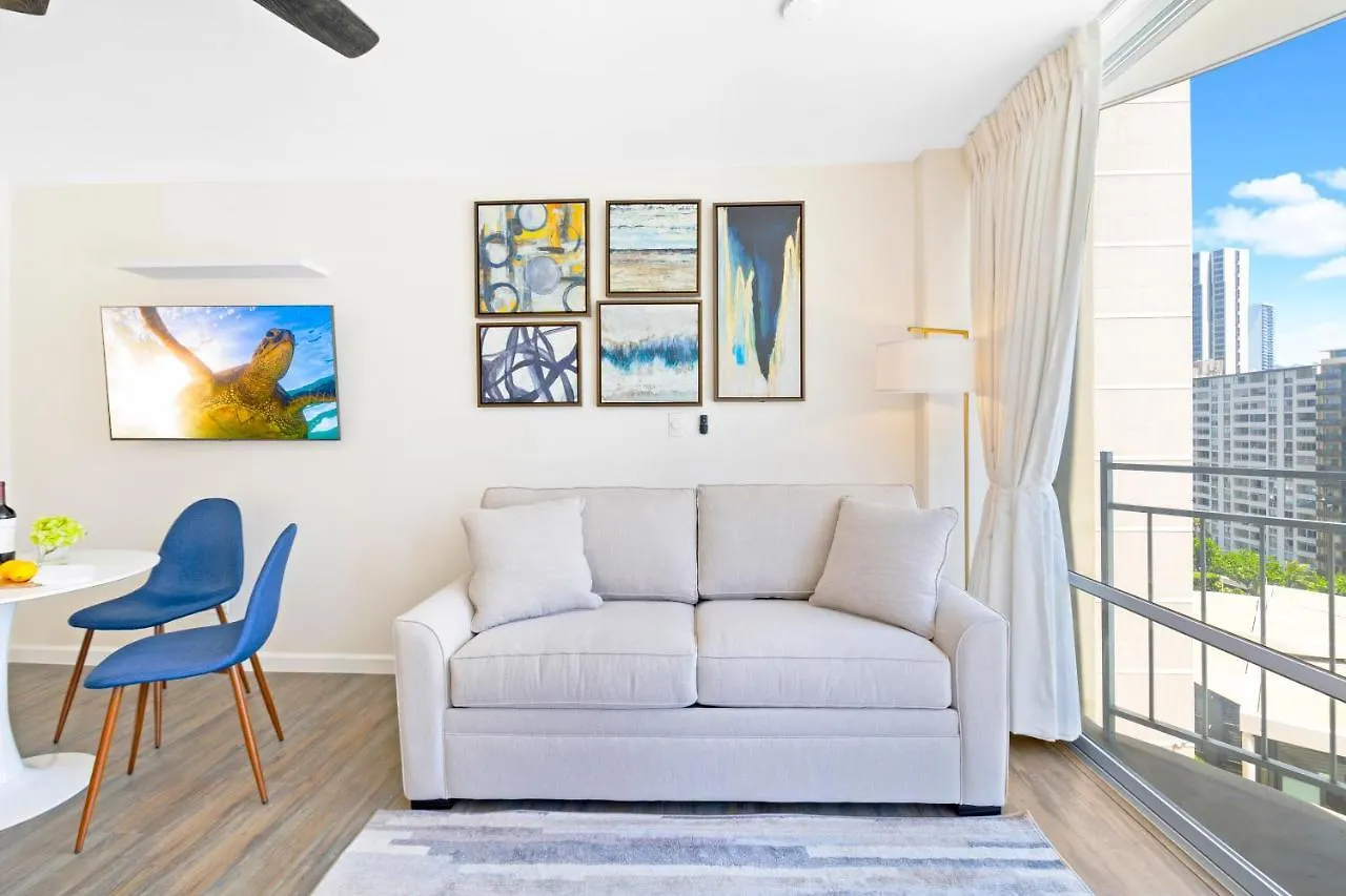Newly Renovated Ilikai Marina Studio - Near Beach! Honolulu 0*,  United States
